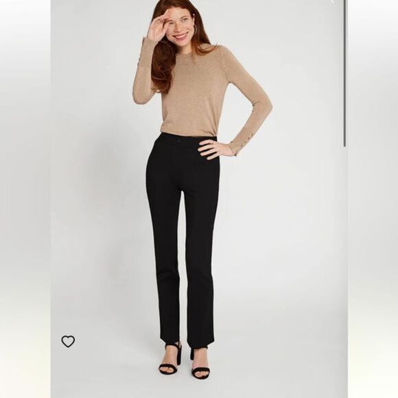 NWOT Betabrand Straight Leg Pants - Picture 1 of 5
